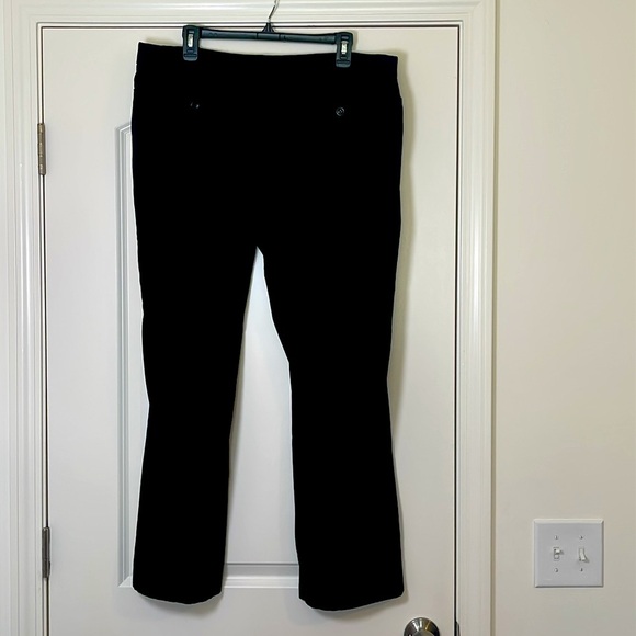 Mossimo Black Stretch Pants Size 16 - Picture 2 of 4